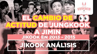 JIKOOK  EL CAMBIO DE ACTITUD DE JUNGKOOK  JIKOOK ANÁLISIS Cecilia Kookmin [upl. by Leirbag346]