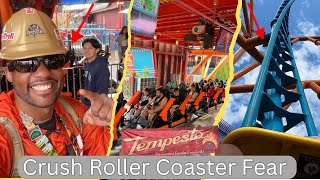 Busch Gardens Williamsburg Tempesto Front Row [upl. by Rovner892]