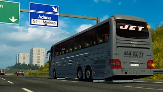 MAN FORTUNA HATAYADANA JET TURİZM quotTÜRKİYE MODquot  ETS 2 [upl. by Lrem]