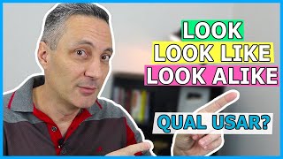 LOOK x LOOK LIKE x LOOK ALIKE  Como falar PARECER em inglês [upl. by Mcclenaghan]