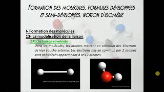 Formation des molécules classe inversée  exercices dapplication 2nde [upl. by Nrev]