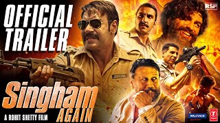 Singham Again Official Trailer Ranveer Singh Deepika Ajay D Arjun K Rohit Shetty Concept [upl. by Salas]