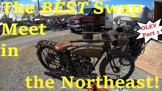 OLEY  THE BIGGEST AND BEST MOTORCYCLE SWAP MEET IN THE GREAT NORTHEAST USA [upl. by Ogirdor51]