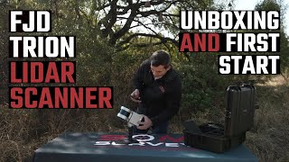 FJD Trion LiDAR Scanner  Unboxing and First Start  3D LiDAR Laser Scanner [upl. by Nyleahs774]