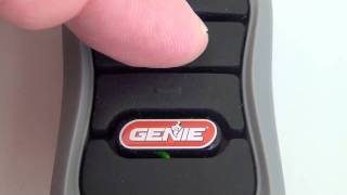 Genie G3TBX Remote control [upl. by Rusticus309]