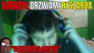 Dawid Jasper UDERZYŁ DRZWIAMI RYSZARDA [upl. by Madox]