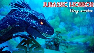 JURASSIC HORROR  Stop motion Special Hallowen indoraptor [upl. by Tiemroth282]