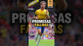 Promesas Fallidas del fútbol futbol youtube premierleague neymar acmilan shorts goldenboy [upl. by Airdnala]