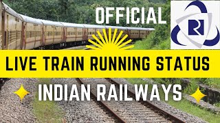 ट्रेन का लाइव स्टेटस कैसे पता करें  Train Live Running Status  Train Delay and Time Tracking [upl. by Ylas]