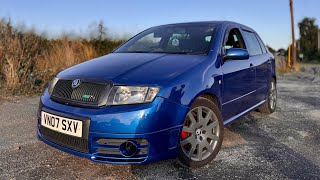 Is the Fabia vRS the ULTIMATE diesel hot hatch  Matt’s NEW CAR [upl. by Yleen]