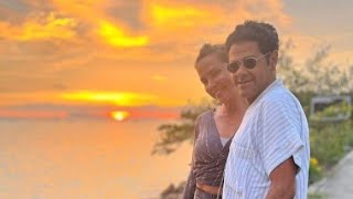 Jamel Debbouze et Mélissa Theuriau fous amoureux à lautre bout du monde [upl. by Siradal]