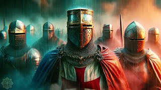 Domine Deus Rex Coelestis  Templars Singing in the Rain  Crusade Music  Gregorian Chants [upl. by Nordek]