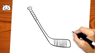 How to Draw Hockey Stick [upl. by Emiaj]