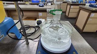 H2 Chemistry Hydrolysis of methyl salicylate 3 [upl. by Roseann]