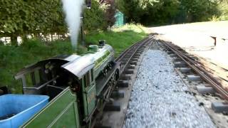 Ride aboard a 5quot Gauge LNER Class B1 Steam Locomotive [upl. by Heyde]