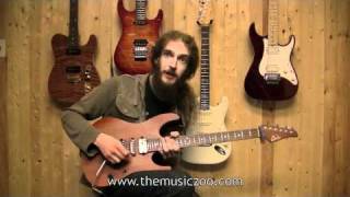 Guthrie Govan On His Signature Set Neck Suhr Guitar [upl. by Nirrad818]