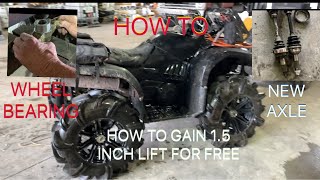 03 YAMAHA GRIZZLY 660 HOW TO DO IT YOURSELF [upl. by Lebasile]