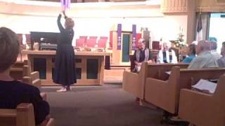 Roman Catholic Womenpriests Liturgical Dance at Mary Mother of Jesus Catholic Community Liturgy [upl. by Adnic]