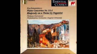 RACHMANINOVPiano concerto 1Philippe EntremontPhil OrchEugene Ormandy [upl. by Naujal94]