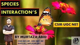 Species Interactions  Biotic Interactions CSIRNET ICMR DBT Gate DBT MSc  Ecology [upl. by Petrie]