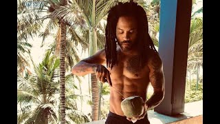 Lenny Kravitz on his Raw Vegan Lifestyle in the Bahamas 2020 [upl. by Ile]