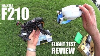 WALKERA F210 FPV Race Drone Review  Part 2  Flight Test [upl. by Elleirol588]