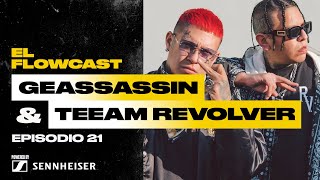 GEASSASSIN amp TEEAM REVOLVER El barrio la escena regia y experiencias en el hiphop  El Flowcast [upl. by Aisayt908]