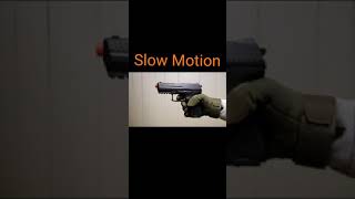 Slow Motion P30 Airsoft Electric Blowback Pistol ASMR [upl. by Persson]