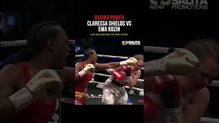 CLARESSA SHIELDS VS EMA KOZIN HIGHLIGHTS [upl. by Nnahgem62]