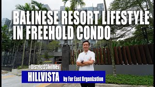 Hillvista FREEHOLD Condo Far East Organization 3 bedroom  study  balcony layout below 1380psf [upl. by Chiang]