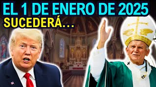 ATENCIÓN ÚLTIMAS PALABRAS de JUAN PABLO II sobre DONALD TRUMP ASUSTAN al VATIC [upl. by Roddie]