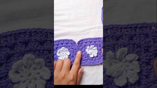 How To Join Granny Square crochet grannysquare shortvideo shorts [upl. by Ggerg928]