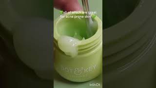 Dot and key cica calming night gel for oily skin soothing skin night gel  cica night gel viral [upl. by Maram280]