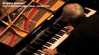 Grigory Sokolov plays Bach French Overture BWV 831  live video 2011 [upl. by Atikel]