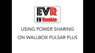 Using WallBox Power Sharing [upl. by Edgell]