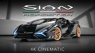 Experience the Lamborghini Sian Roadster  4K  Cinematic [upl. by Widera]