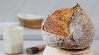 How I Make Sourdough Bread Every Day In LESS Than 30 Minutes handson time [upl. by Nilrah237]