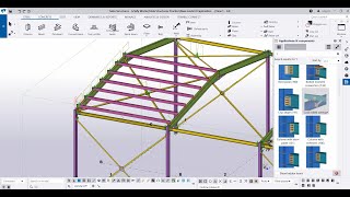 PurlinsHow to be created by Tekla Structures [upl. by Essila]