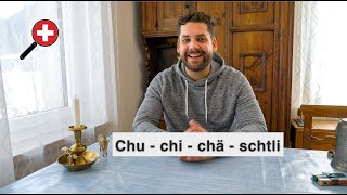 Chuchichästli Pronouncing the most popular Swiss German word [upl. by Dorise]