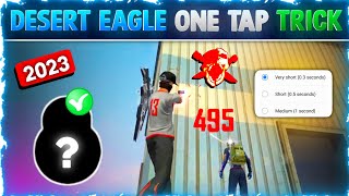 Desert eagle headshot trick in tamil  After update desert eagle one tap sensitivity 🔥  Free fire [upl. by Repard]