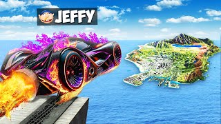 Jeffy Jumps ELEMENTAL Super Cars Across ENTIRE MAP in GTA 5 [upl. by Adon435]