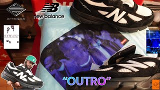 JOE FRESHGOODS x NEW BALANCE 990v4 OUTRO UNBOXING [upl. by Illyes]