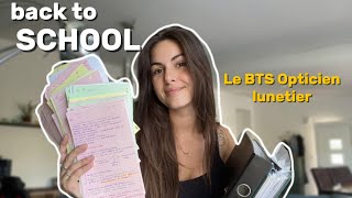 C’EST LA RENTRÉE DU BTS OPTICIEN LUNETIER  Conseils et astuces pour bien réussir ton année [upl. by Nnail]