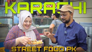 First Day in Pakistan  Exploring Karachi Street Food with streetfoodpk chalein [upl. by Blanka]