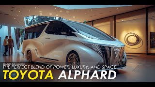 2025 Toyota Alphard The Perfect Blend of Power Luxury and Space AI Design Concept Car [upl. by Ettenuj419]