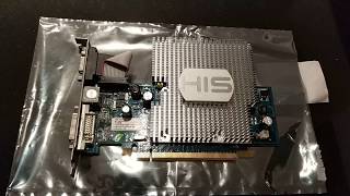 HIS Radeon HD 3450 DirectX 101 H345H512NS 512MB 64Bit GDDR2 PCI Express 20 x16 HDCP [upl. by Aihsetal]