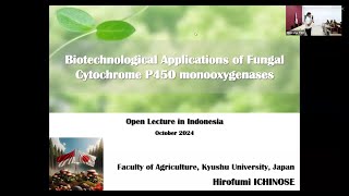 Biotechnological Application of Fungal Cytochrome P450 Monooxygenases [upl. by Swetlana]