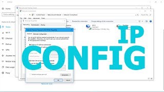 How To Open Ip config In Windows 10 New [upl. by Xirtaeb885]