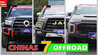 7 Pick Ups CHINAS  EXTREMAS que Querrás Tener 🤑  Vary Topics [upl. by Idnaj]