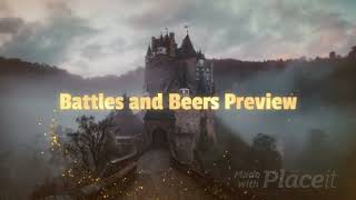 Battles and Beers 2023 Preview and Elf Army Review 2300pts [upl. by Ahsakat]